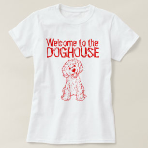 Goldendoodle Doghouse T-shirt