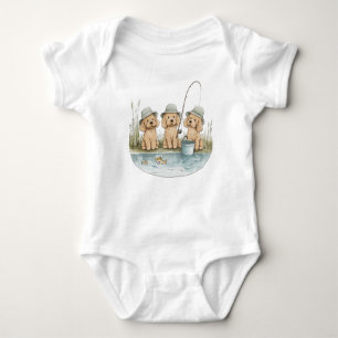 Goldendoodle Dogs Gevist Romper