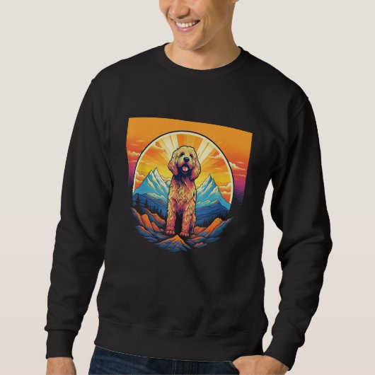 Goldendoodle Dood  Doodle Dog Golden Doodle 30 Trui (Voorkant)