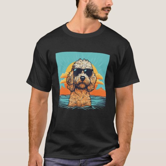 Goldendoodle Dood  Doodle Dog Golden Doodle 3 T-shirt (Voorkant)