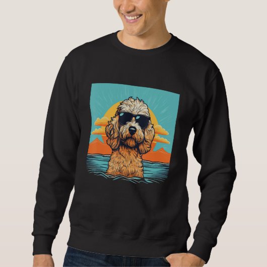 Goldendoodle Dood  Doodle Dog Golden Doodle 3 Trui (Voorkant)