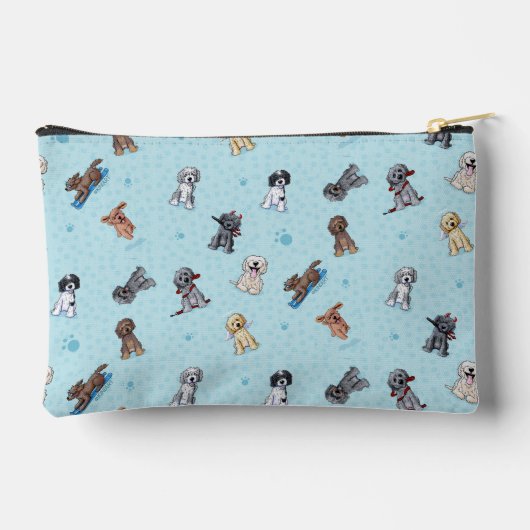 Goldendoodle DoodleMoji Etui (Achterkant)