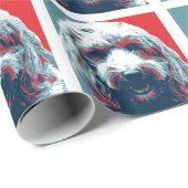 GOLDENDOODLE door Hope Dogs Cadeaupapier (Rol Hoek)