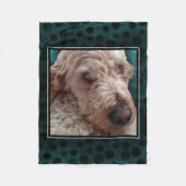 Goldendoodle Fleece Deken (Voorkant)