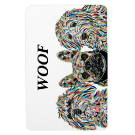 Goldendoodle, Franse Bulldog, Bernedoodle Magneet