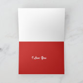 GOLDENDOODLE GELUKKIGE VALENTIJN FEESTDAGEN KAART (Binnen)