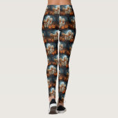 Goldendoodle Halloween Spooky Leggings (Achterkant)