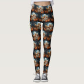 Goldendoodle Halloween Spooky Leggings (Voorkant)