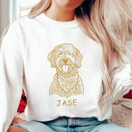 Goldendoodle Hond Gepersonaliseerde Pet Lover Trui