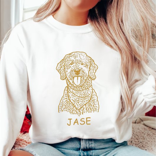 Goldendoodle Hond Gepersonaliseerde Pet Lover Trui