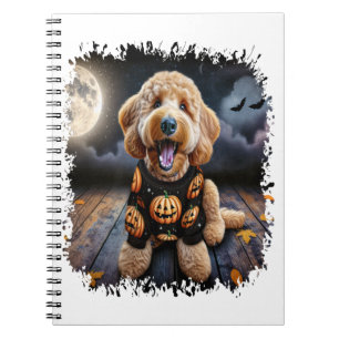 Goldendoodle Hond Halloween Notitieboek