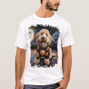 Goldendoodle Hond Halloween T-shirt