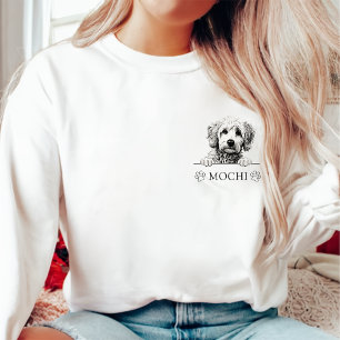 Goldendoodle Hond Handtekening Gepersonaliseerd Trui