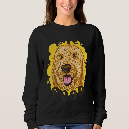 Goldendoodle Hond Het Voedsel Dier Trui (Voorkant)