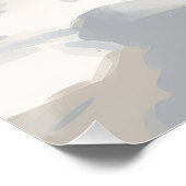 Goldendoodle Hond in Sneeuw Kerstmis Perfect Poster (Hoek)