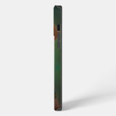Goldendoodle hond in St. Patrick's Day jurk iPhone Hoesje (Linkerkant)