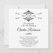 Goldendoodle Hond in William Morris Style Garden Bedankkaart (Achterkant)