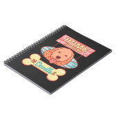 Goldendoodle hond notitieboek (Linkerzijde)