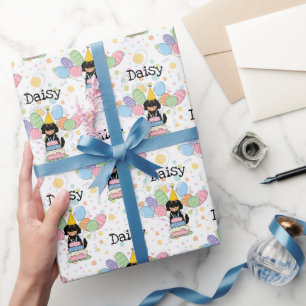 Goldendoodle Hond Verjaardag Cadeaupapier