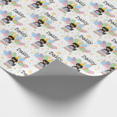 Goldendoodle Hond Verjaardag Cadeaupapier (Hoek)