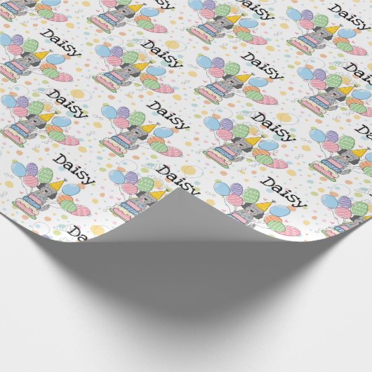 Goldendoodle Hond Verjaardag Cadeaupapier (Hoek)