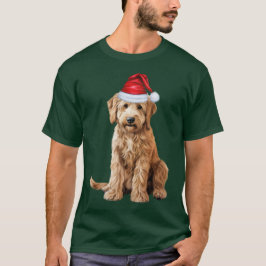 Goldendoodle Hondenliefhebber Funny Christmas T-shirt