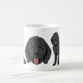 Goldendoodle hondenmix koffiemok (Center)