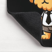 Goldendoodle I Love Dad Funny Dog Tattoo Muismat (Hoek)