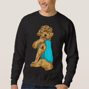 Goldendoodle Ik Hou Mam Tattoo Kleding Hond Mam Gi Trui