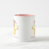 Goldendoodle in gieter mok (Midden)