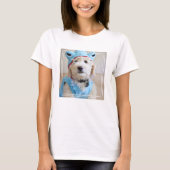 Goldendoodle in haaienkostuum t-shirt (Voorkant)