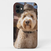 Goldendoodle in het Westen Case-Mate iPhone Case (Achterkant)