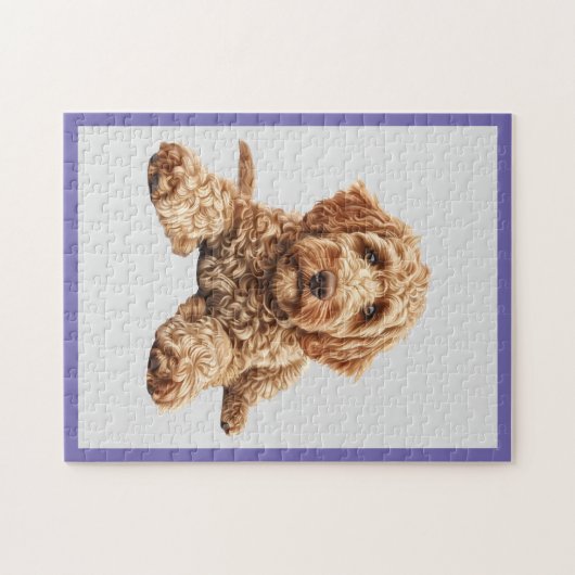 Goldendoodle Jigsaw Puzzle Legpuzzel (Horizontaal)