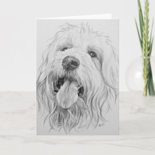 Goldendoodle Kaart (Voorkant)