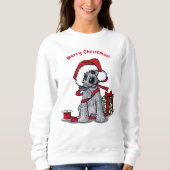 Goldendoodle Kerst T-shirt (Voorkant)