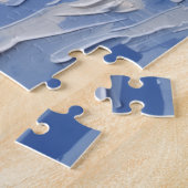 Goldendoodle Kerstboot Vakantie Legpuzzel (Zijkant)