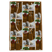 Goldendoodle kerstcadeaus medium cadeauzakje (Voorkant)