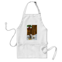 Goldendoodle kerstcadeaus standaard schort