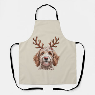 Goldendoodle Kerstliefhebber Geschenk voor Hondenm Schort