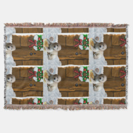 Goldendoodle Kerstmis Deken