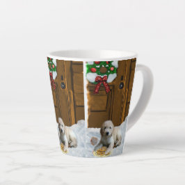 Goldendoodle Kerstmis Latte Mok