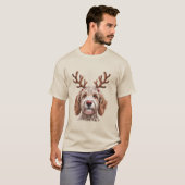 Goldendoodle Kerstmis Liefhebber Hond Moeder Cadea T-shirt (Voorkant volledig)