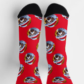 Goldendoodle kerstsok, leuk, Schattige hondje Sokken (Top)