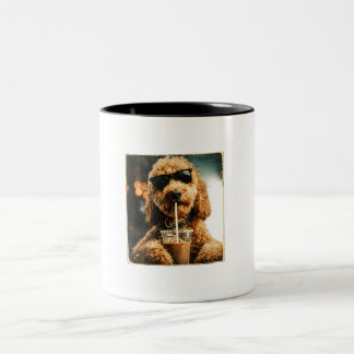 Goldendoodle koffiemok tweekleurige koffiemok