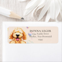 Goldendoodle Labradoodle Hond Gepersonaliseerd adr