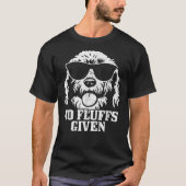 Goldendoodle Labradoodle No Fluffs The Dood Funny  T-shirt (Voorkant)