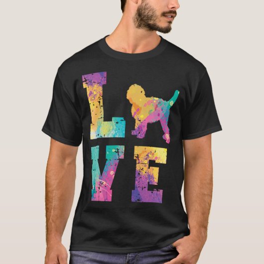 Goldendoodle Love T-shirt (Voorkant)