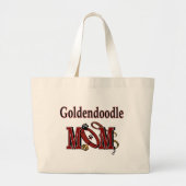 Goldendoodle Mam Canvas tas (Voorkant)