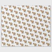Goldendoodle Mam Doodle Mam (gouden rood) Dog Mam Cadeaupapier (Vlak)