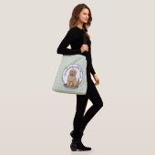 Goldendoodle Mam Doodle Mam (gouden rood) Dog Mam Crossbody Tas (Op model)